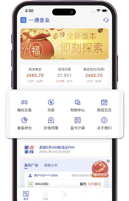 贵金属交易成本,伦敦金点差,现货黄金手续费,交易费用计算 - 一通金业行情交易软件
